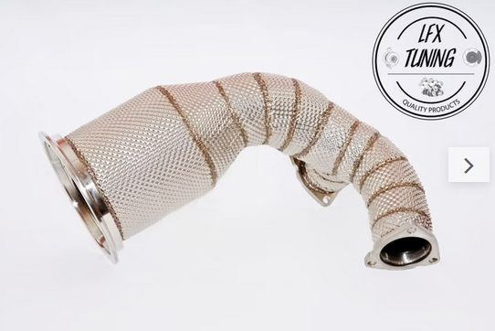 LFX Audi S4 B9/S5 B9 3.0 TFSI Downpipe 200 Zeller oder Katattrappe